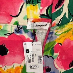 BNWT brightly coloured Desigual hoodie